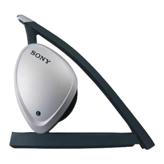 Sony Walkman MDR-G64SL Handbücher