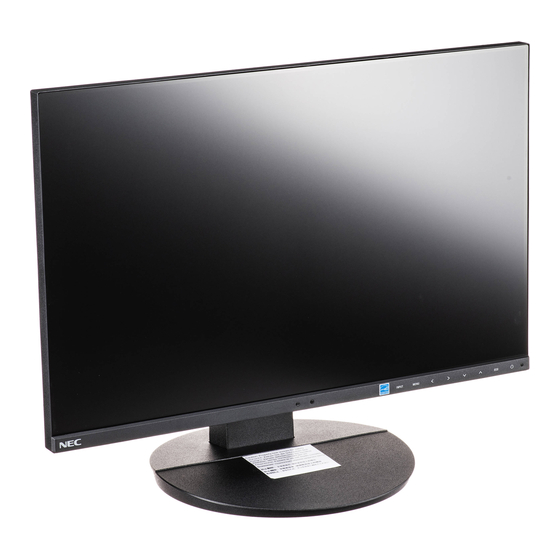 NEC MultiSync EA231WU Bedienungsanleitung