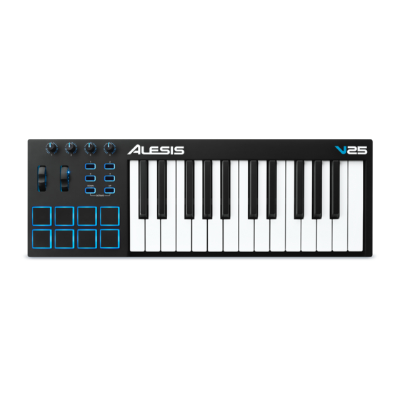Alesis V25 Benutzerhandbuch