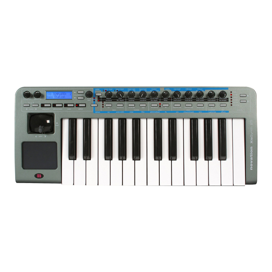 Novation XioSynth Kurzanleitung