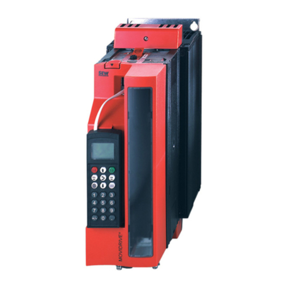 SEW-Eurodrive MOVIDRIVE MDX60B Handbuch