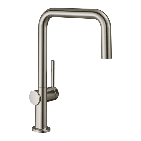 HANSGROHE Talis M54 U 220 1jet 72806 Serie Gebrauchsanleitung, Montageanleitung