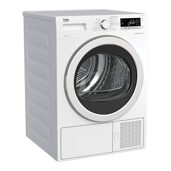 Beko DE 8535 RX0 Bedienungsanleitung
