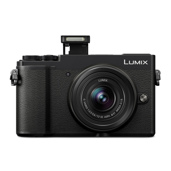 Panasonic Lumix DC-GX9 Kurzanleitung