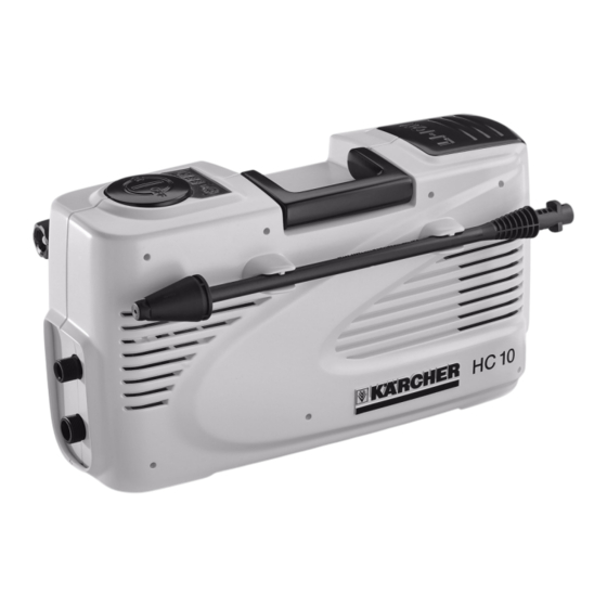 Kärcher K HC 10 Betriebsanleitung