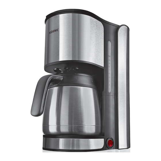 Koenic KCM 207 Gebrauchsanweisung