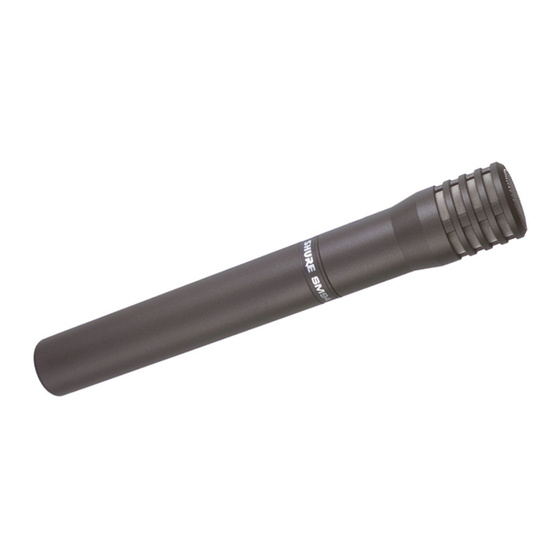 Shure SM94 Bedienungsanleitung
