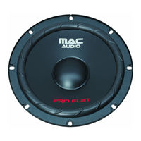 MAC Audio PRO FLAT 2.20 Bedienungsanleitung/Garantiekunde