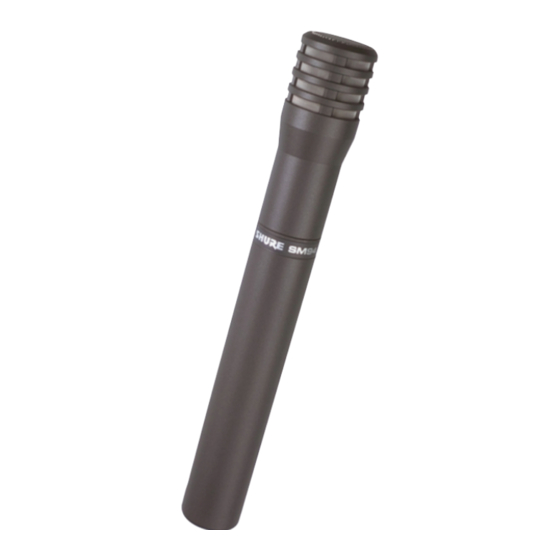 Shure SM94 Bedienungsanleitung