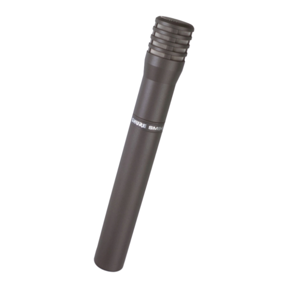 Shure SM94 Bedienungsanleitung