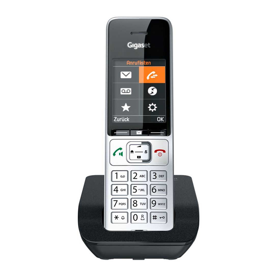 Gigaset COMFORT 500A duo Handbücher