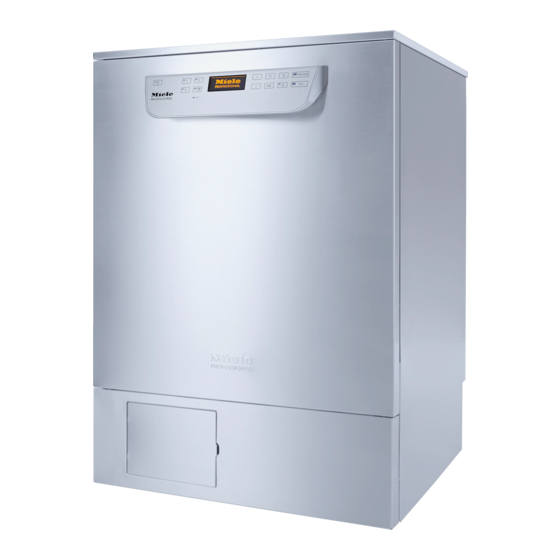 Miele PG 8593 Gebrauchsanweisung