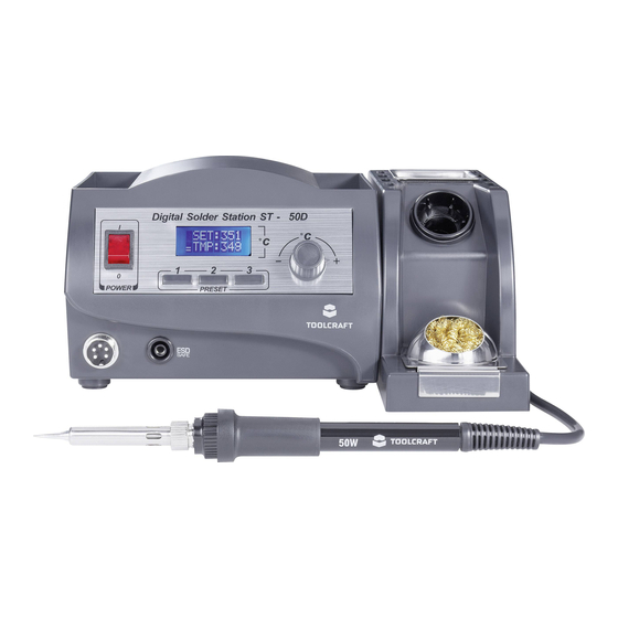 Conrad Electronic ST50-D 50W Bedienungsanleitung