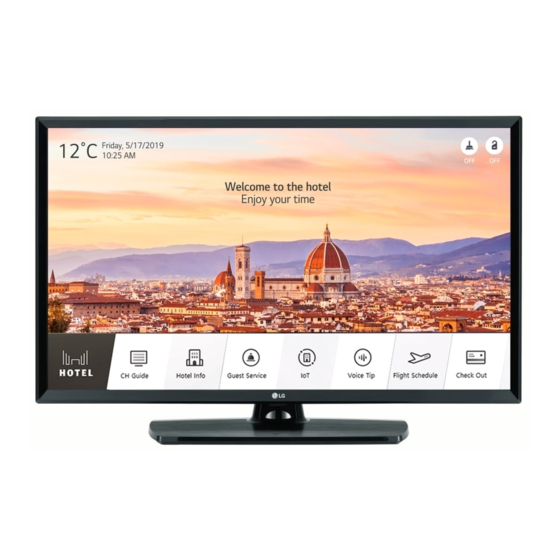 LG LT38 Series Benutzerhandbuch