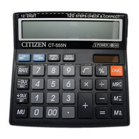 Citizen CT-555N Anweisungshandbuch