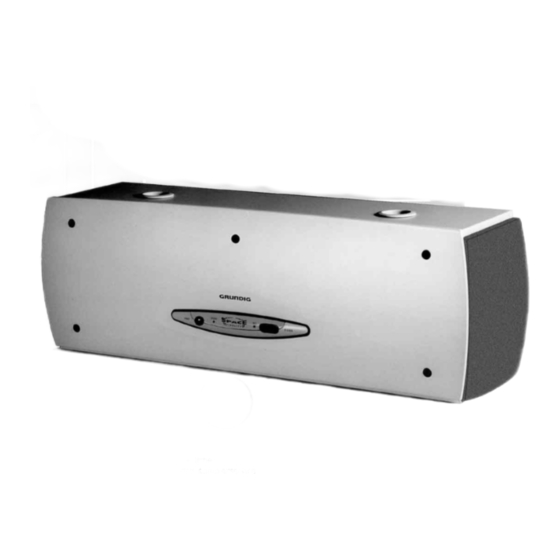 Grundig RBX 1-RF Betriebsanleitung