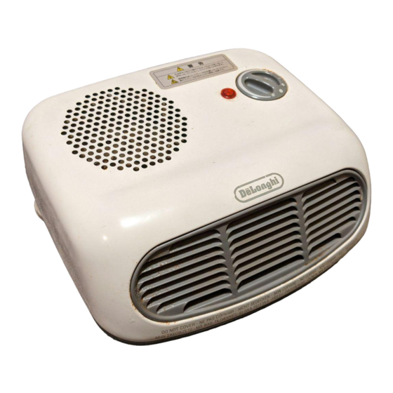 DeLonghi HTM02 Bedienungsanleitung