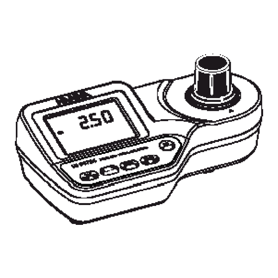 Hanna Instruments HI96734 Bedienungsanleitung