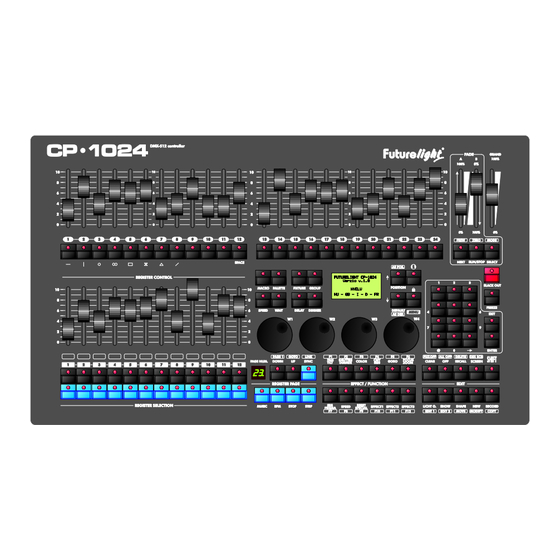 Futurelight CP-1024 Bedienungsanleitung