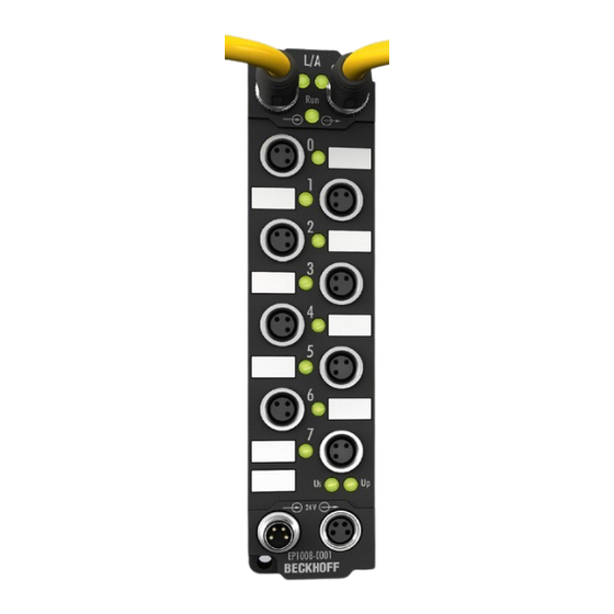 Beckhoff EP3204-0002 Dokumentation