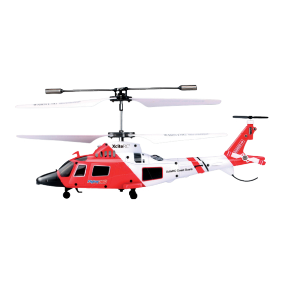 XciteRC Flybar 180S Coast Guard Bedienungsanleitung