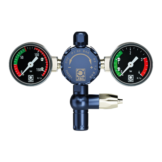 JBL PRO FLORA C02 REGULATOR ADVANCED Kurzanleitung