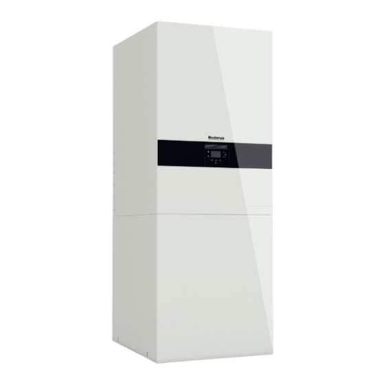 Buderus Logamax plus GB172i-24 T120 Installations- Und Wartungsanleitung Für Die Fachkraft
