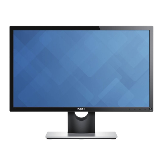 Dell SE2216H Bedienungsanleitung