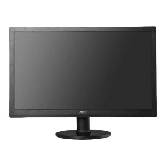 AOC E2460Sda Bedienungsanleitung