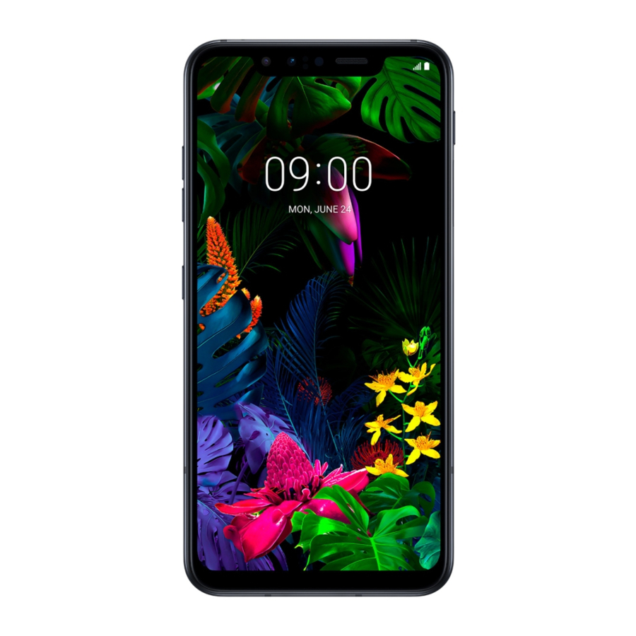 LG LM-G810EAW Bedienungsanleitung
