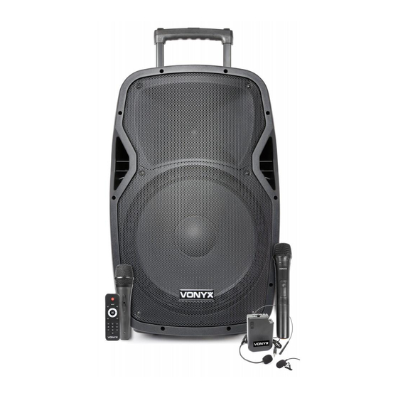 VONYX AP1200PA Serie Gebrauchsanleitung