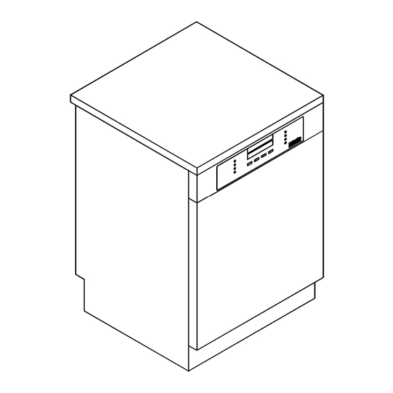 Miele professional PG 8081 Installationsplan