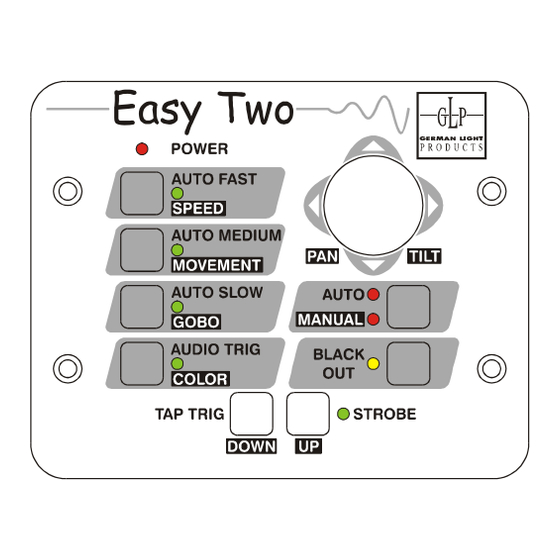 GLP EASY-TWO Bedienungsanleitung