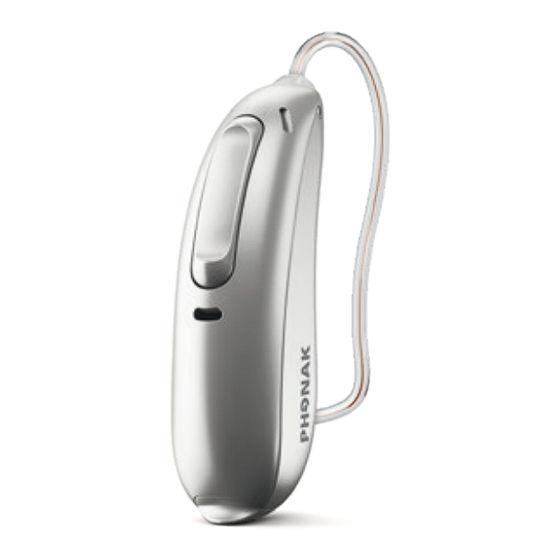 Phonak Terra Gebrauchsanweisung