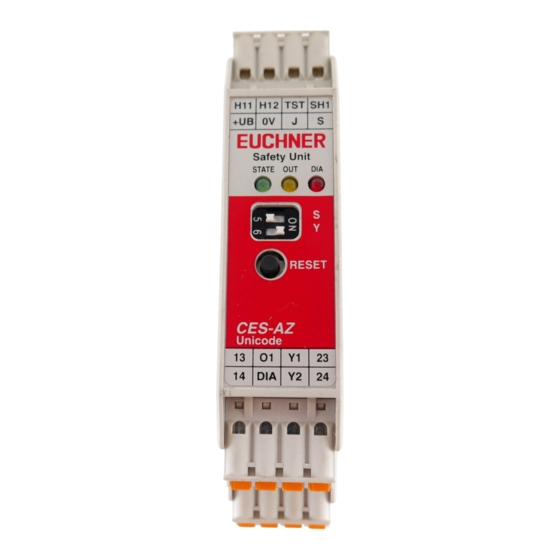 EUCHNER CES-AZ-AES-01B Betriebsanleitung
