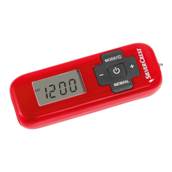 Silvercrest SSRM 20 A1 Bedienungsanleitung