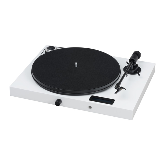 Pro-Ject Audio Systems Juke Box series Installationsanleitung