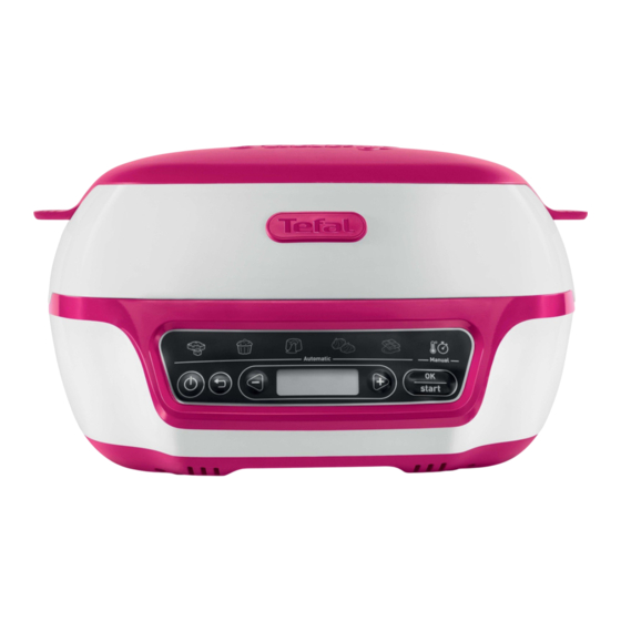 TEFAL Cake Factory Kurzanleitung