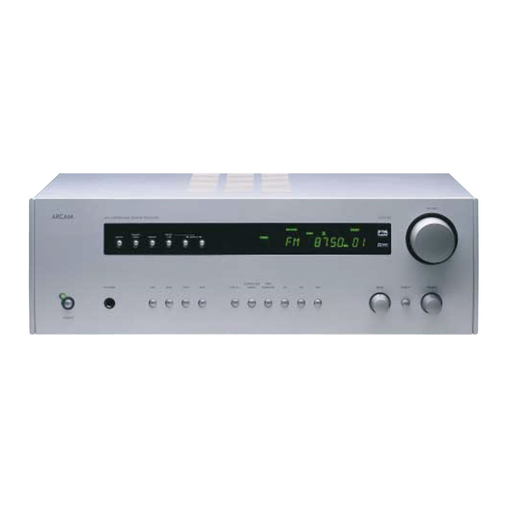 Arcam AVR100 Handbuch