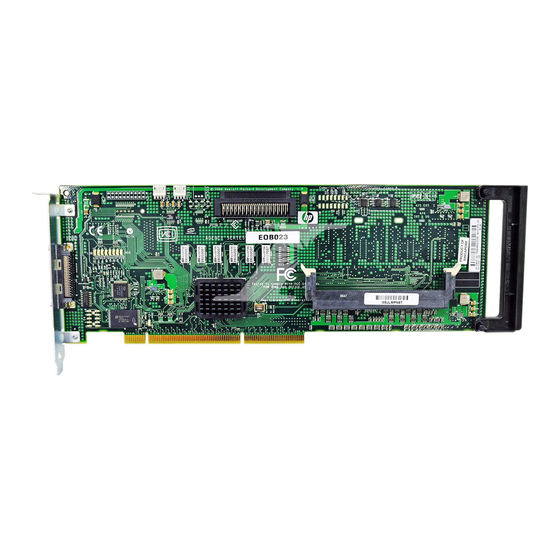 HP Smart Array 641 Controller Installationsübersicht