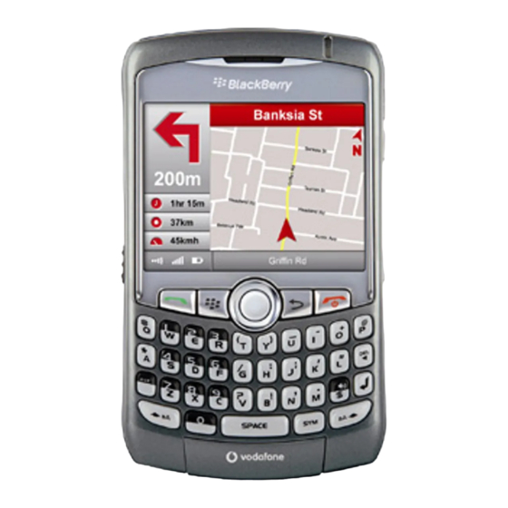 Blackberry 8310 Benutzerhandbuch