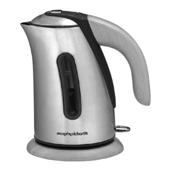 Morphy Richards 43901 Bedienungsanleitung