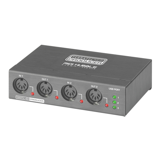 TerraTec Producer Midi Hubble Handbuch