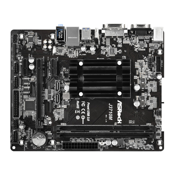 ASROCK J3710M Bedienungsanleitung