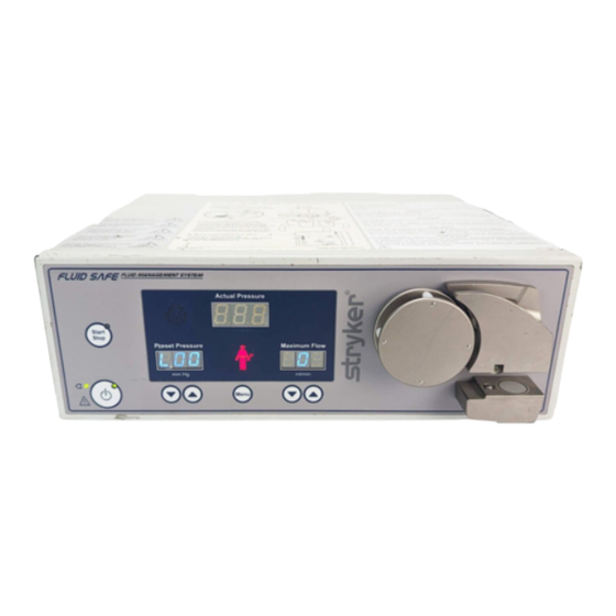 Stryker FLUID SAFE Handbuch