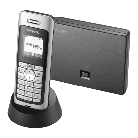 Swisscom Aton cl700 IP Bedienungsanleitung
