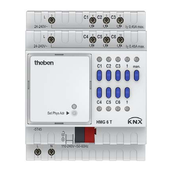 Theben HME 6 T Bedienungsanleitung