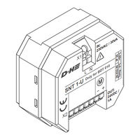 D+H SNT 1-U Originalanleitung