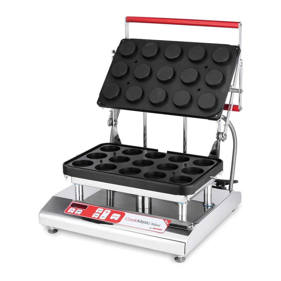 PAVONI ITALIA COOKMATIC MAXI Bedienungsanleitung