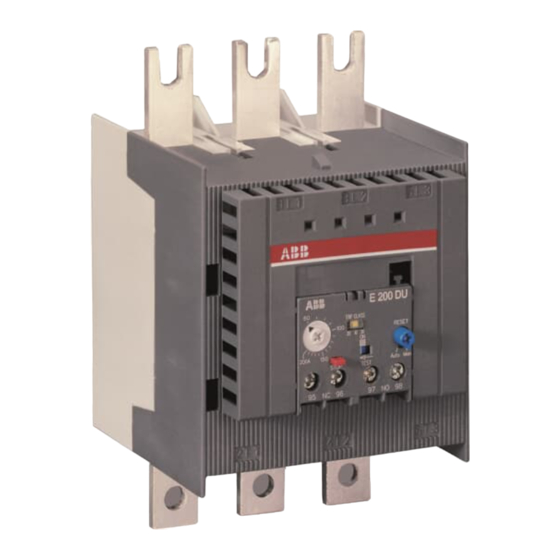 ABB E 200 DU Montageanweisung